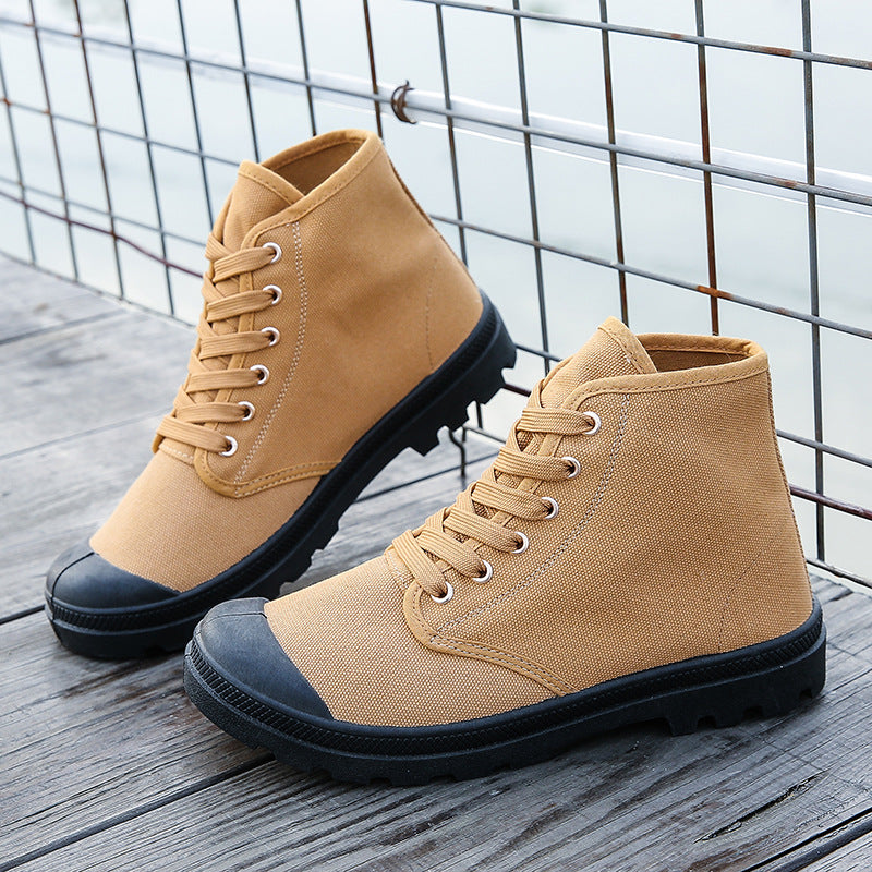 Martin Boots Outdoor Mountaineering Leisure Sports Men's Canvas Shoes