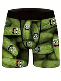 Men's And Teenagers Digital Printing Summer Breathable Underwear Men's Boxer Shorts