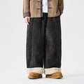 Winter Plus Size Loose Velvet Thickened Wide Leg Retro Trousers Tide