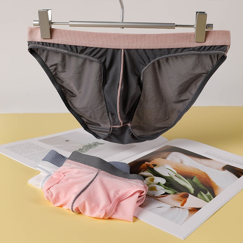 Men's Underwear Ice Silk Summer Thin Style
