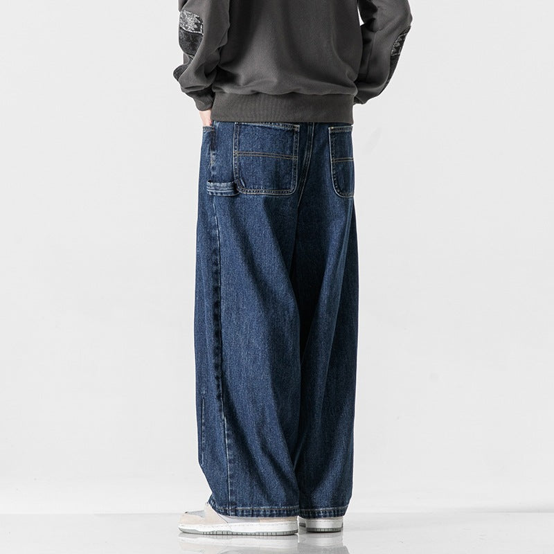 Men's Plus Size Casual Loose Jeans