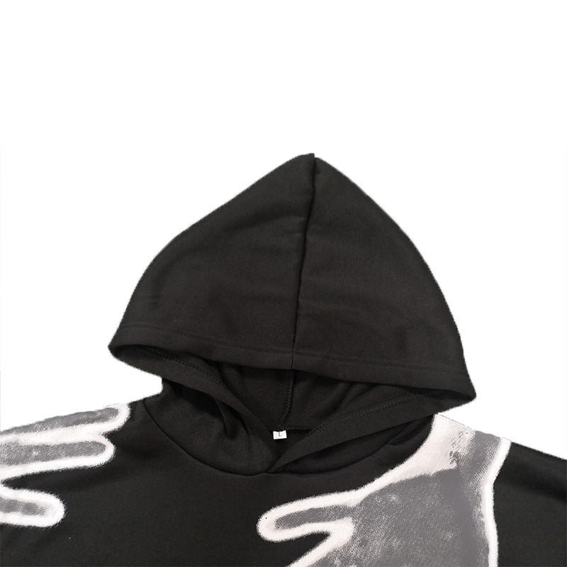 Men's Fashionable Personality Retro Loose And Versatile Top