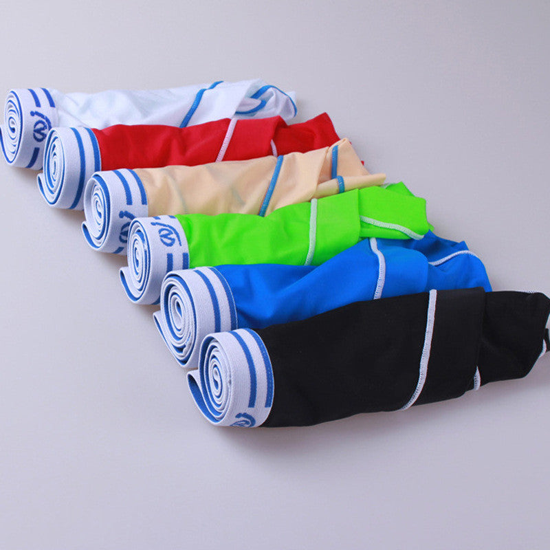 Men's Fashionable Casual Breathable Ice Silk Underwear