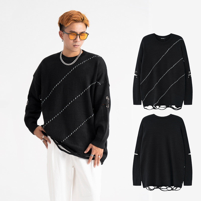Niche Design Couple Sweater Male