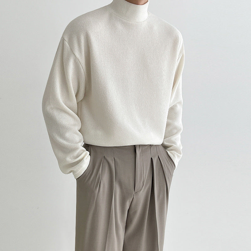 Thickened Versatile Cotton Turtleneck sweater