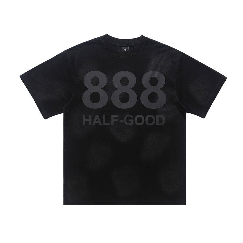 Digital Printing Men's Short-sleeved T-shirt New Men's Summer