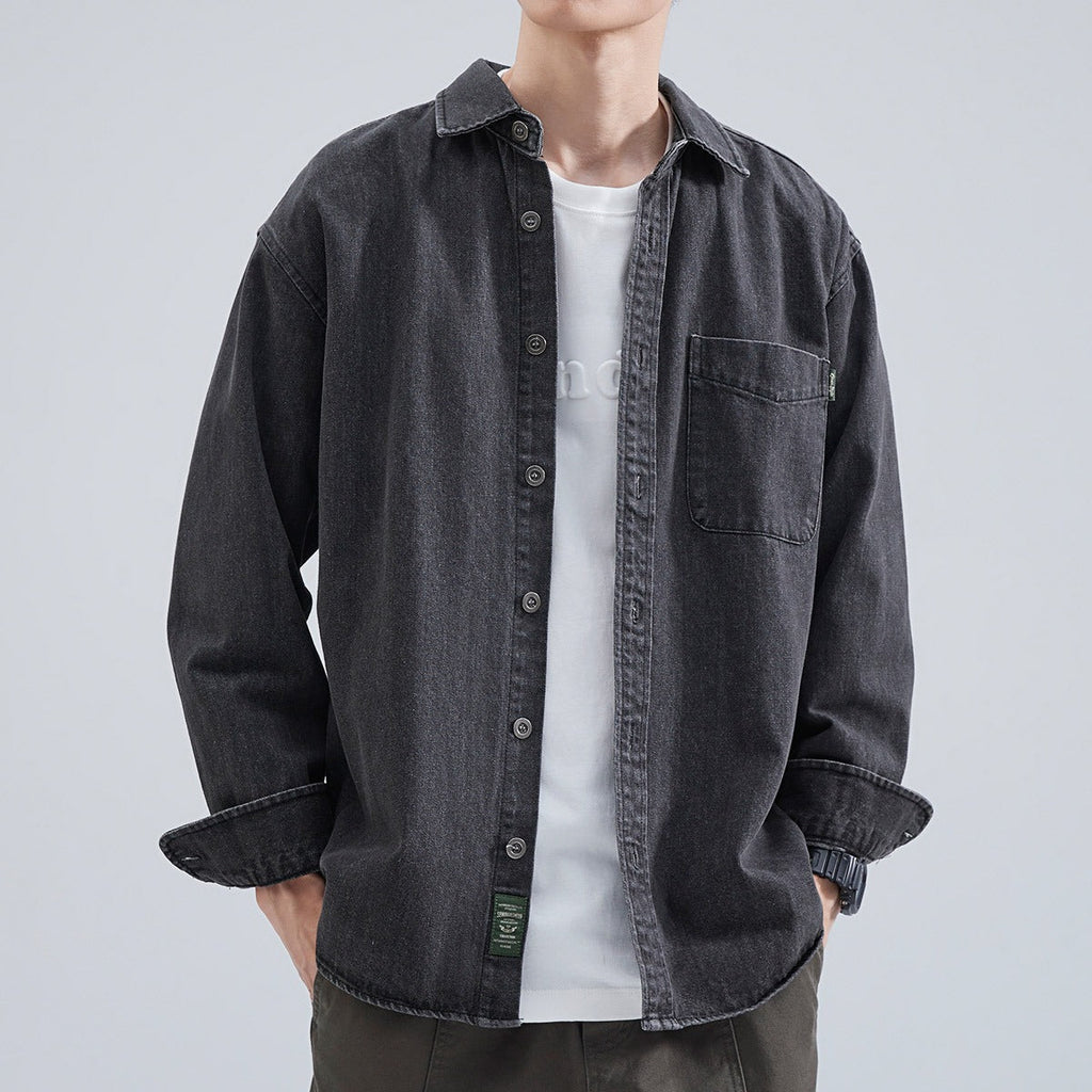 Fashion Brand Loose Cargo Underwear Pu Shuai Casual Autumn Coat