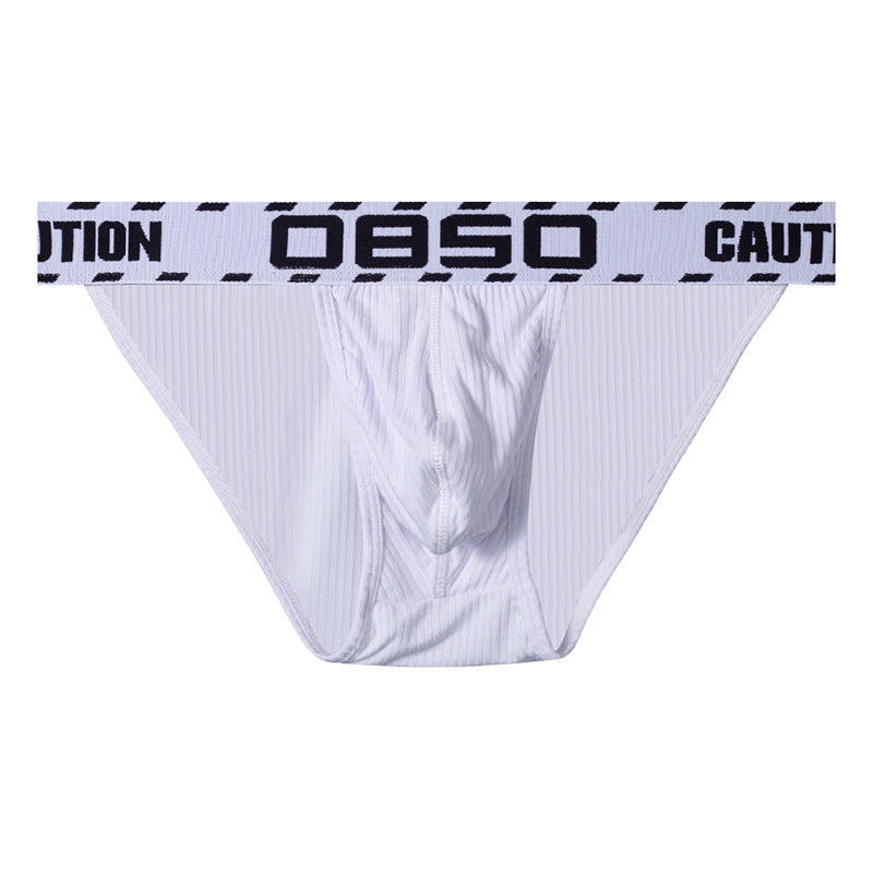 Men's Cotton Pit Cloth High Fork Briefs
