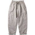 Pure Linen Lightweight Breathable Straight Loose Summer Men's Casual Trousers