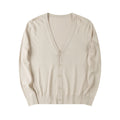 V-neck Solid Color Sweater For Men