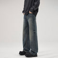 Men's American-style Retro Loose Straight Jeans Men's Wide-legged Versatile Casual Long Pants