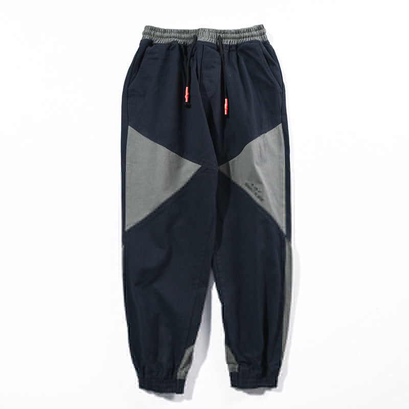 Contrast Harem Pants