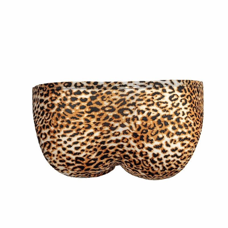 Men's Underwear Leopard Pattern Men's Briefs