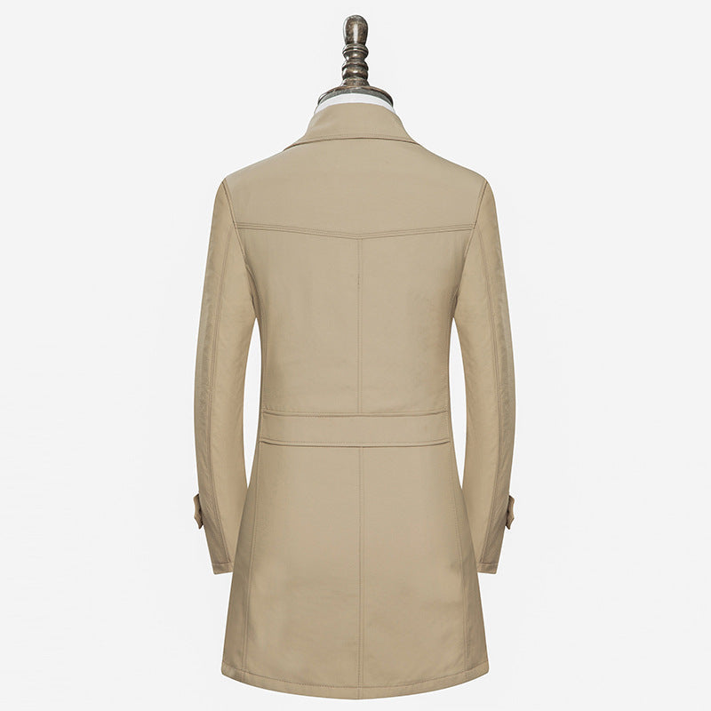 Slim handsome coat trench coat