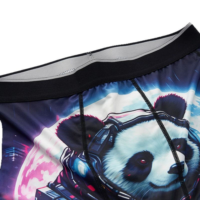European And American Outdoor Swim Trunks Printed Boxer Shorts
