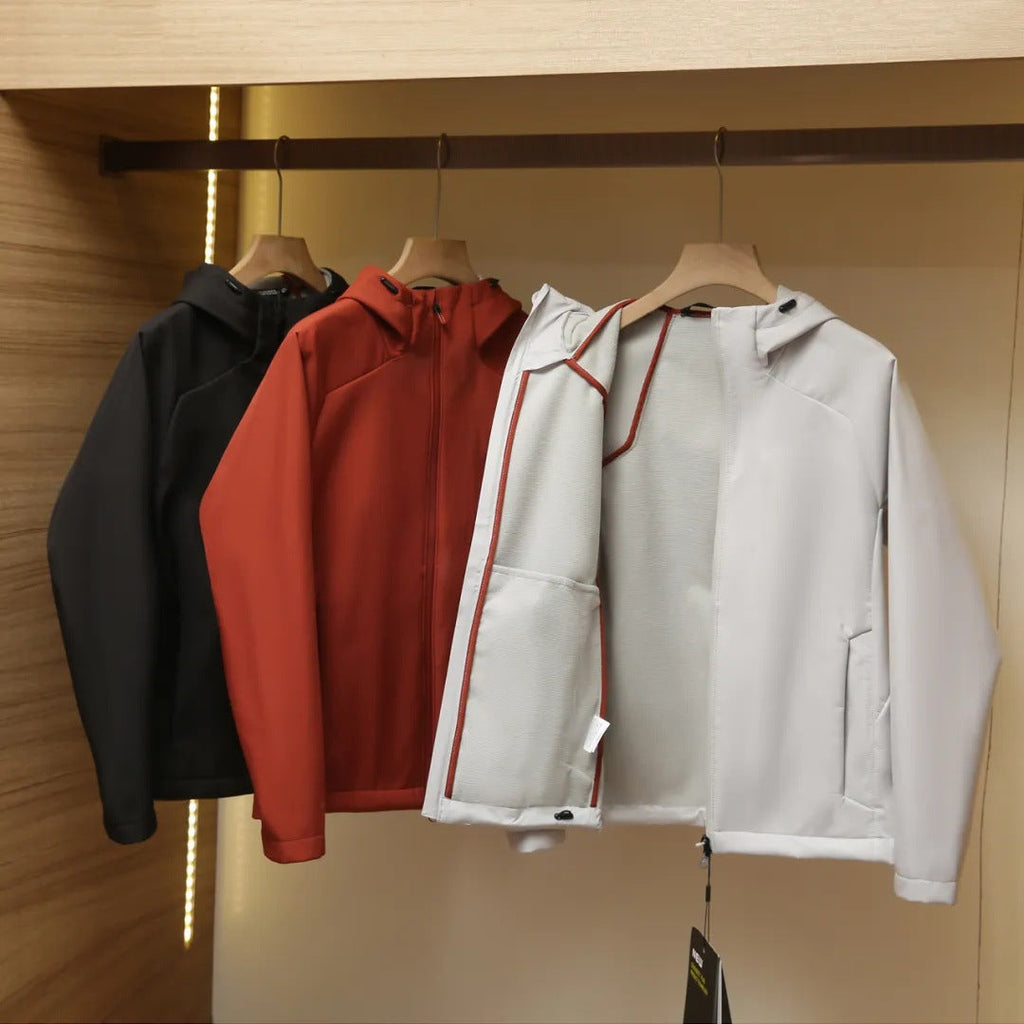 Comprehensive Training Sports Cutting Composite Technology Warm Fleece Thermal Shell Jacket