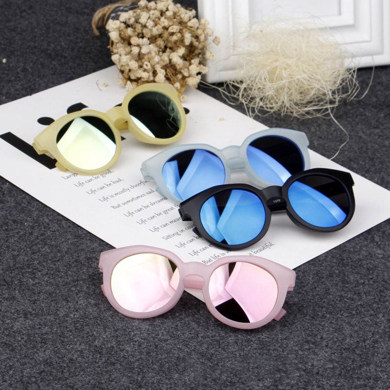 Frosted Candy Color Tablet Baby Sunglasses