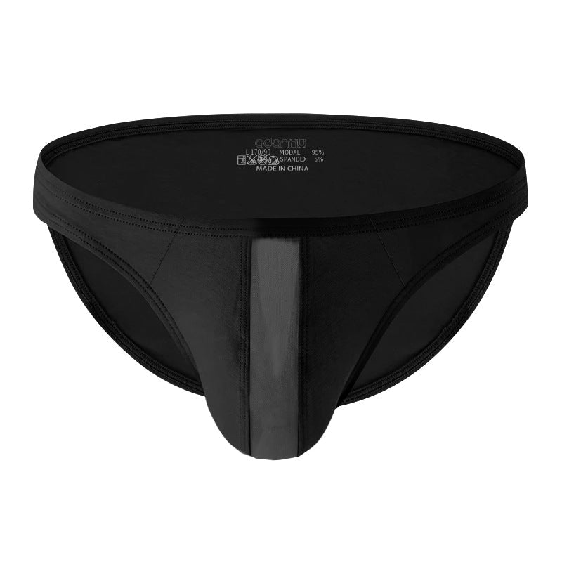 Modal Sexy Men's Briefs Low Waist Comfortable And Breathable High Elastic