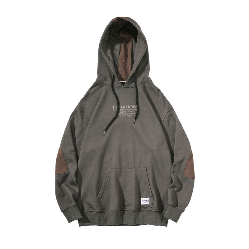 Men's loose top hooded sweater