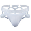 Transparent Ice Silk Binding Men's Steel Ring Bandage Underwear