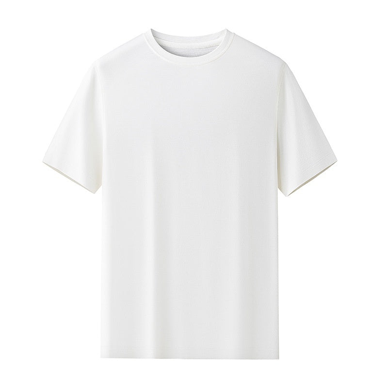 Antimicrobial Skin-friendly Machine Washable 100 Pure Merino Wool Men's T-shirt