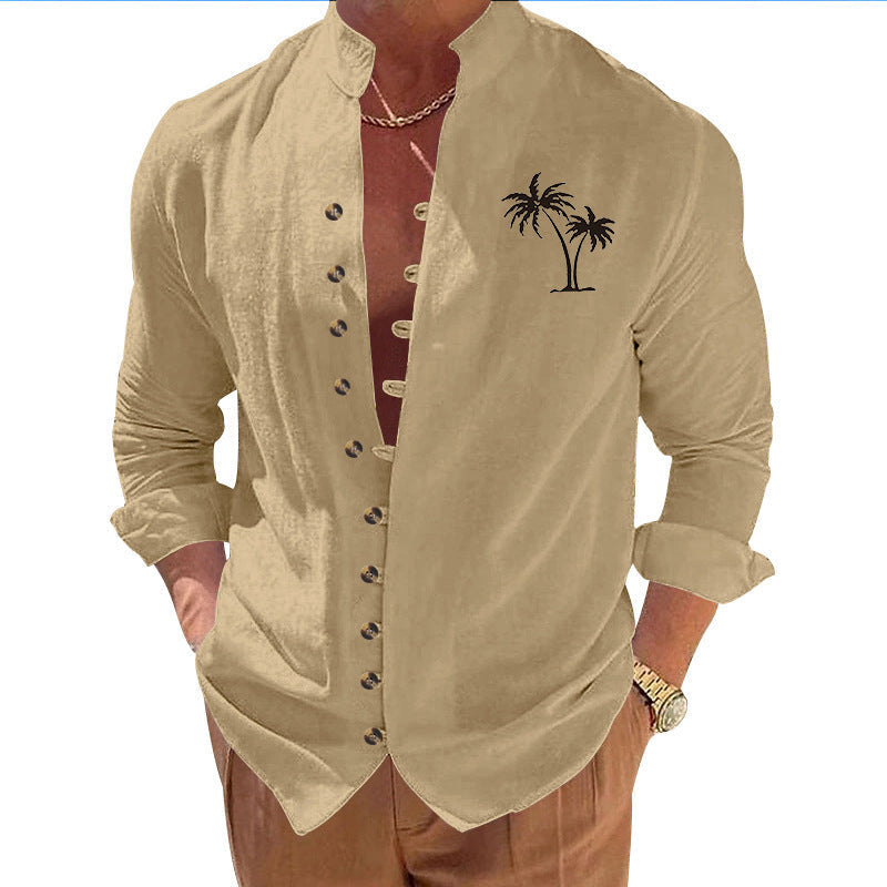 Coconut Vintage Print Slim shirt