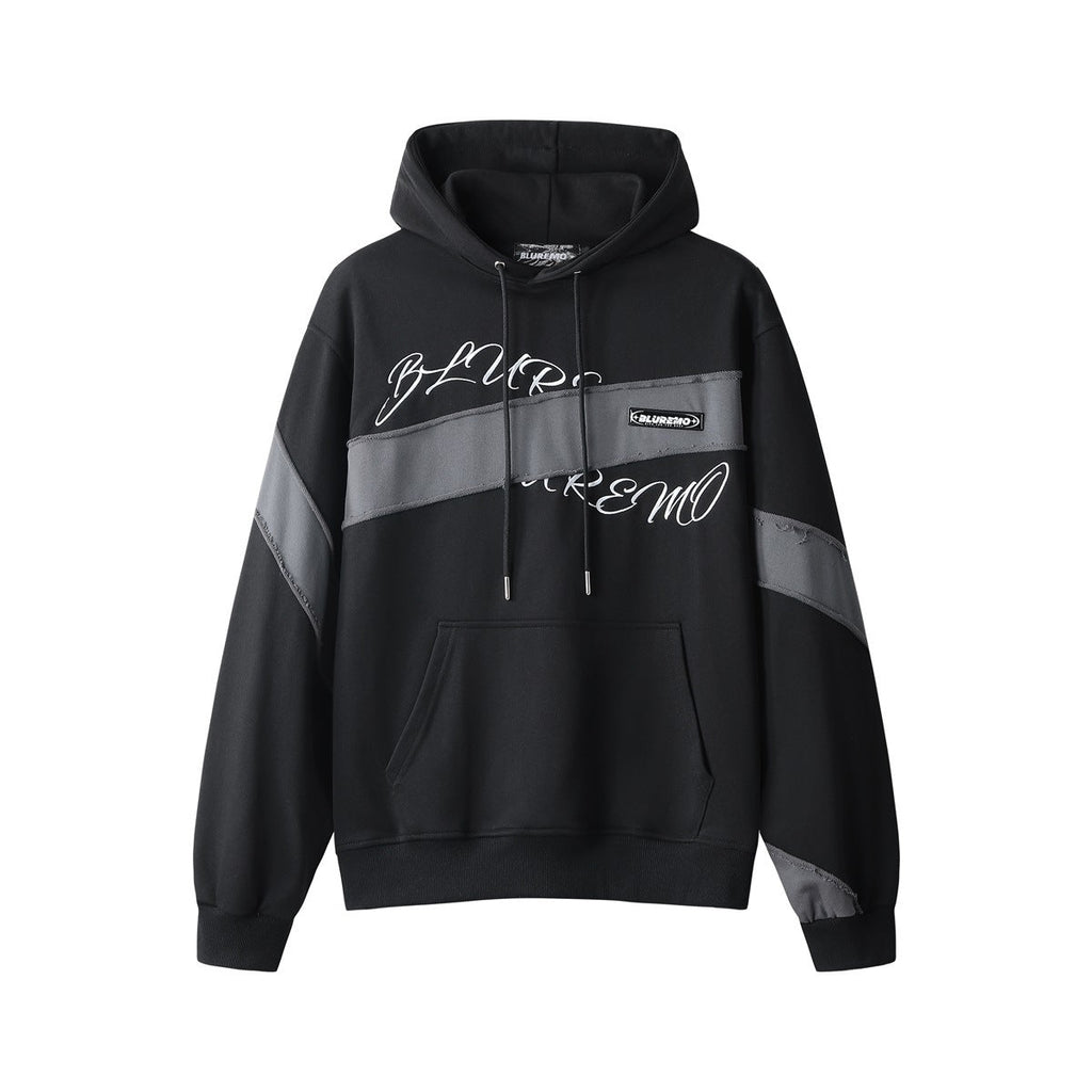 Hooded Burr Loose Long Sleeve Sweatershirt