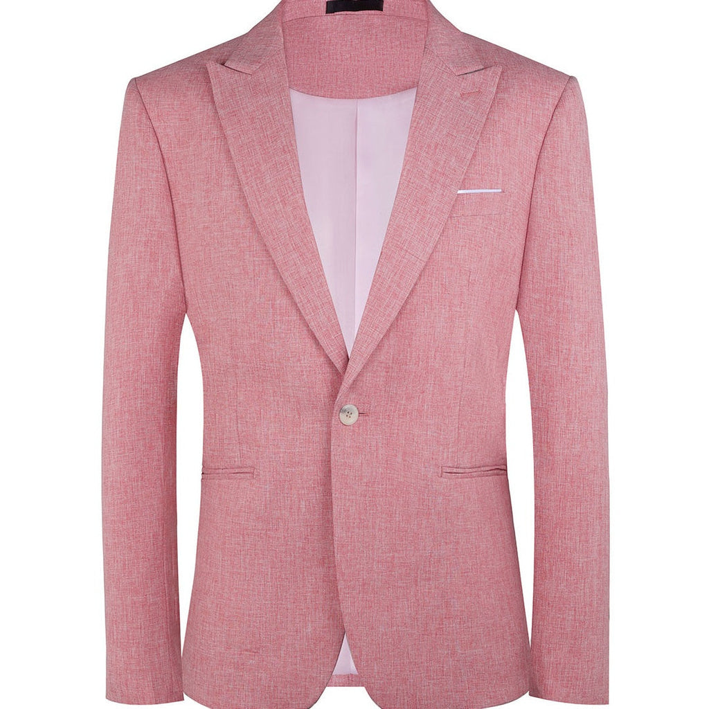 Spring And Summer Casual Men's Western Style Fresh Youthful And Age Reducing Suit