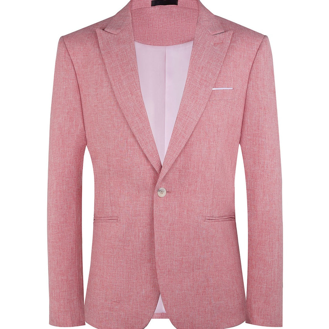 Spring And Summer Casual Men's Western Style Fresh Youthful And Age Reducing Suit