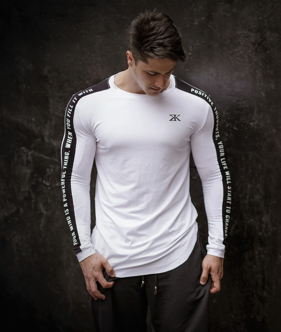 Fitness training long-sleeved bottoming shirt tops breathable elastic moisture wicking quick-drying tight-fitting quick-drying sports and leisure
