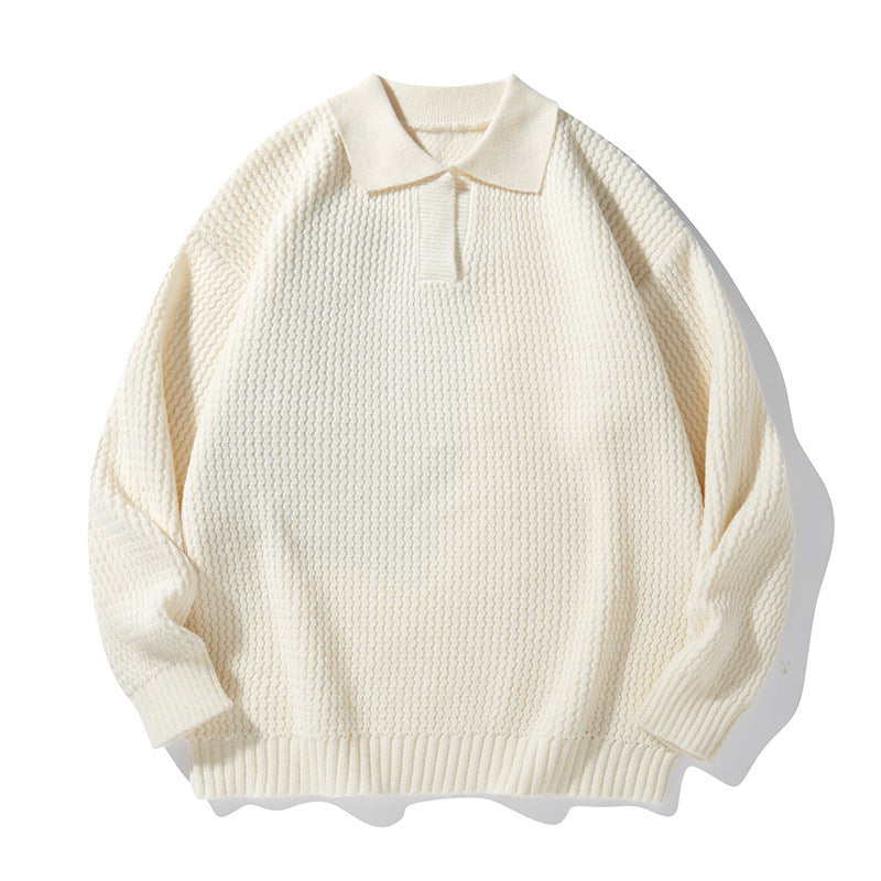 Men's All-matching Loose Pullover Knitted Sweater