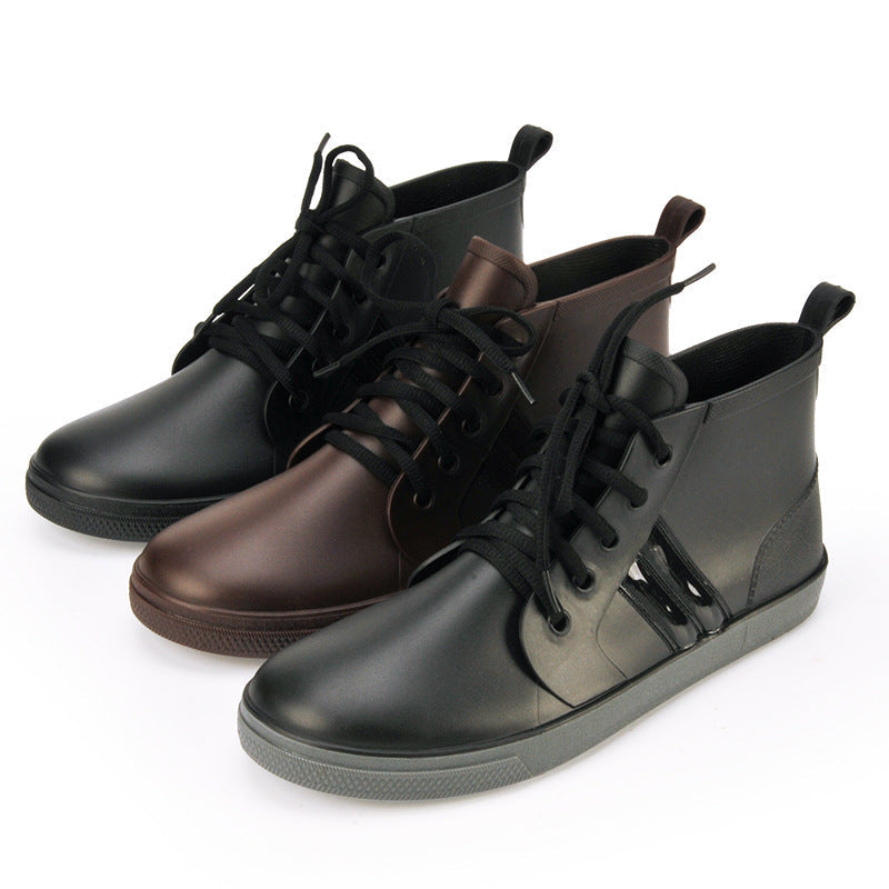 Short Tube Overshoes Sports Rubber Shoes Water Boots