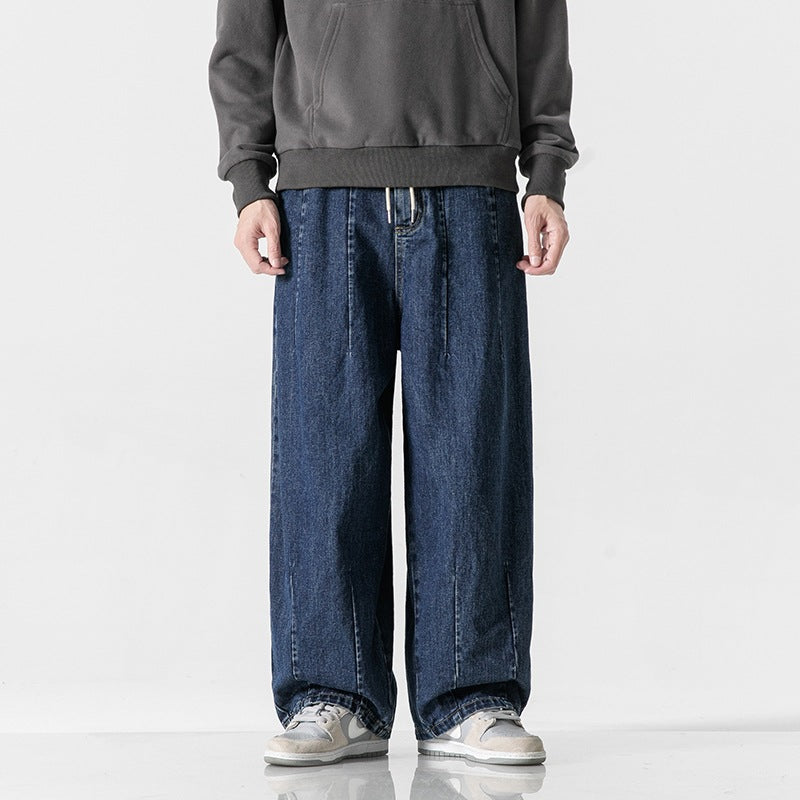 Men's Plus Size Casual Loose Jeans