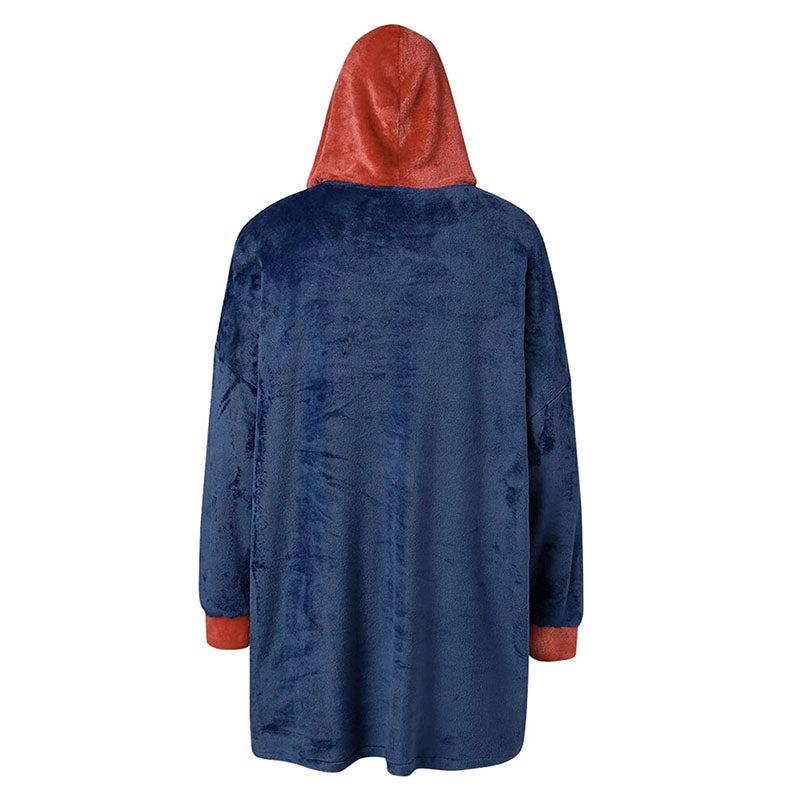 Plush sweater coat