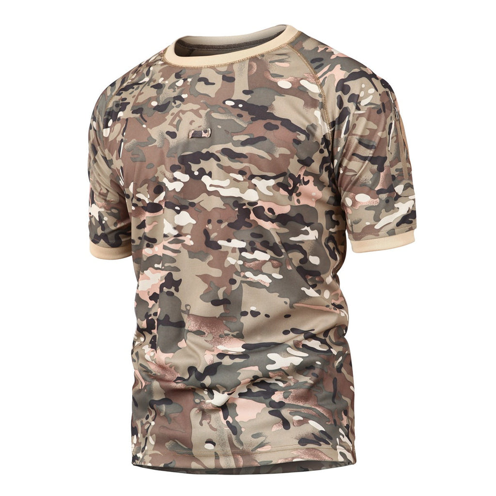 Men's Outdoor Summer Tactical Camouflage T-shirt