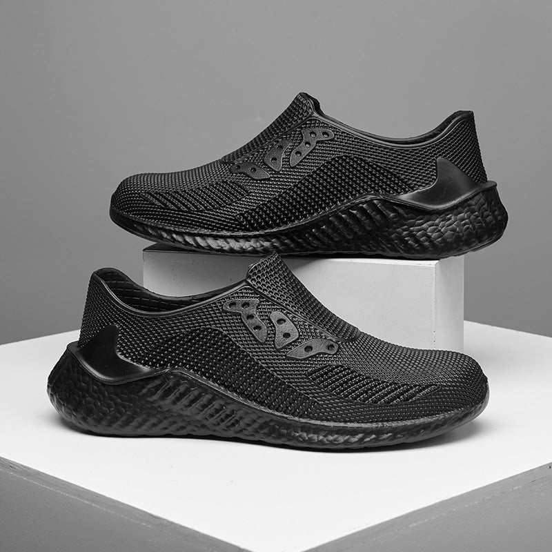 Kitchen Work  Chef Shoes Food Factory Hotel Restaurant Canteen Anti-skid Waterproof And Oil-proof