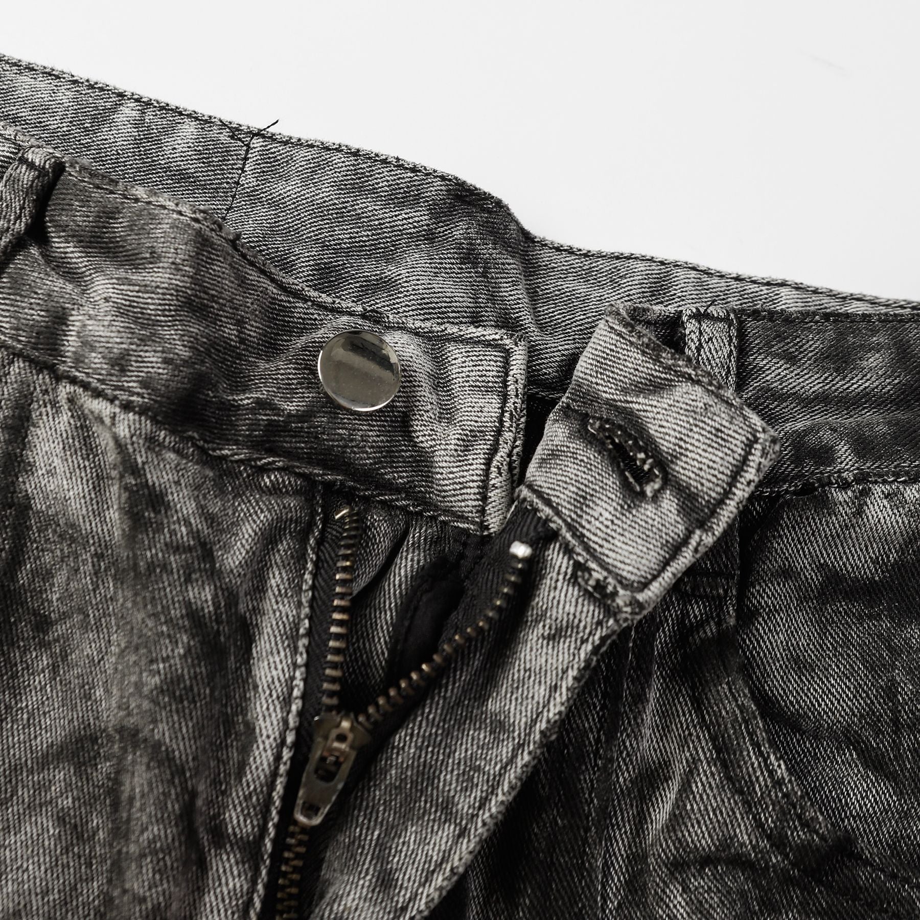 Autumn Personalized Split Wash Denim Trousers