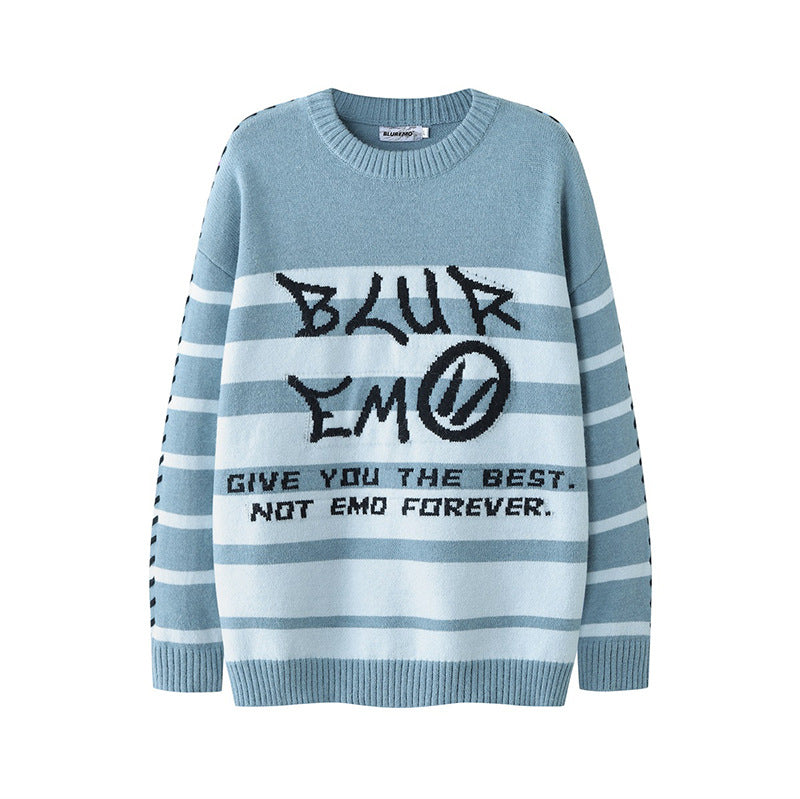 Male And Female Couple Student Versatile Casual Sweater