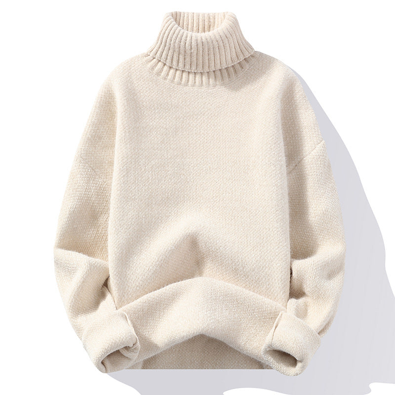 Men's Slim-fit Thickened Pullover sweater