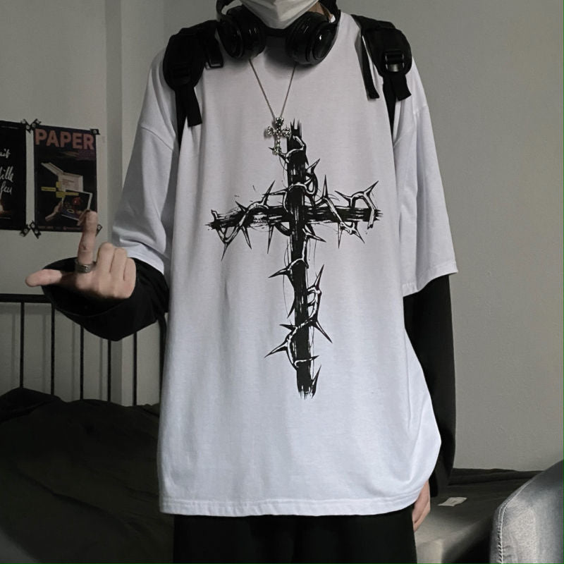 Fashion Street Fashion Hip-hop Fake Long-sleeved