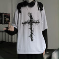 Fashion Street Fashion Hip-hop Fake Long-sleeved