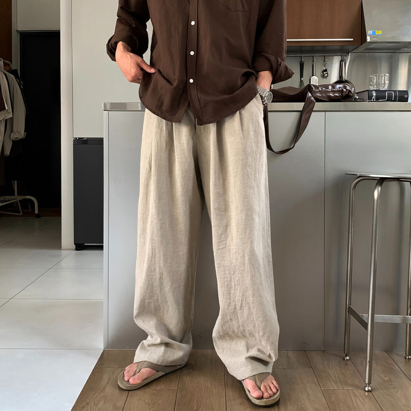 High-end Casual Men's Summer Loose-fit Pants