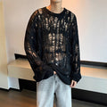 Early Spring Design Hollow Loose Thin Sweater