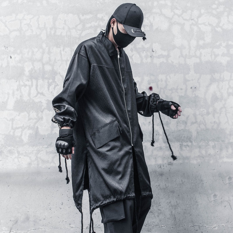 Fashion Lapel Coat With Loose Cape