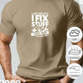 New Men's Short-sleeved T-shirt 3D Printing