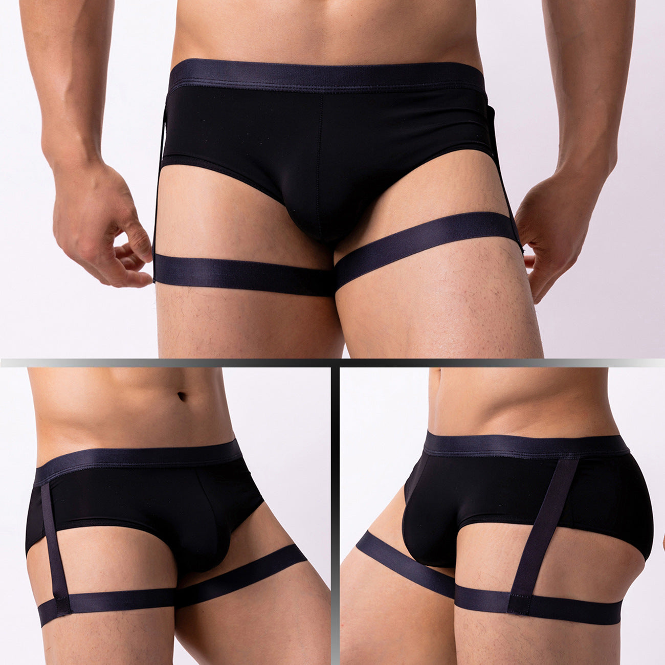 Men's Underwear Briefs Leggings Evening Shows And Night Clubs Performance Thin