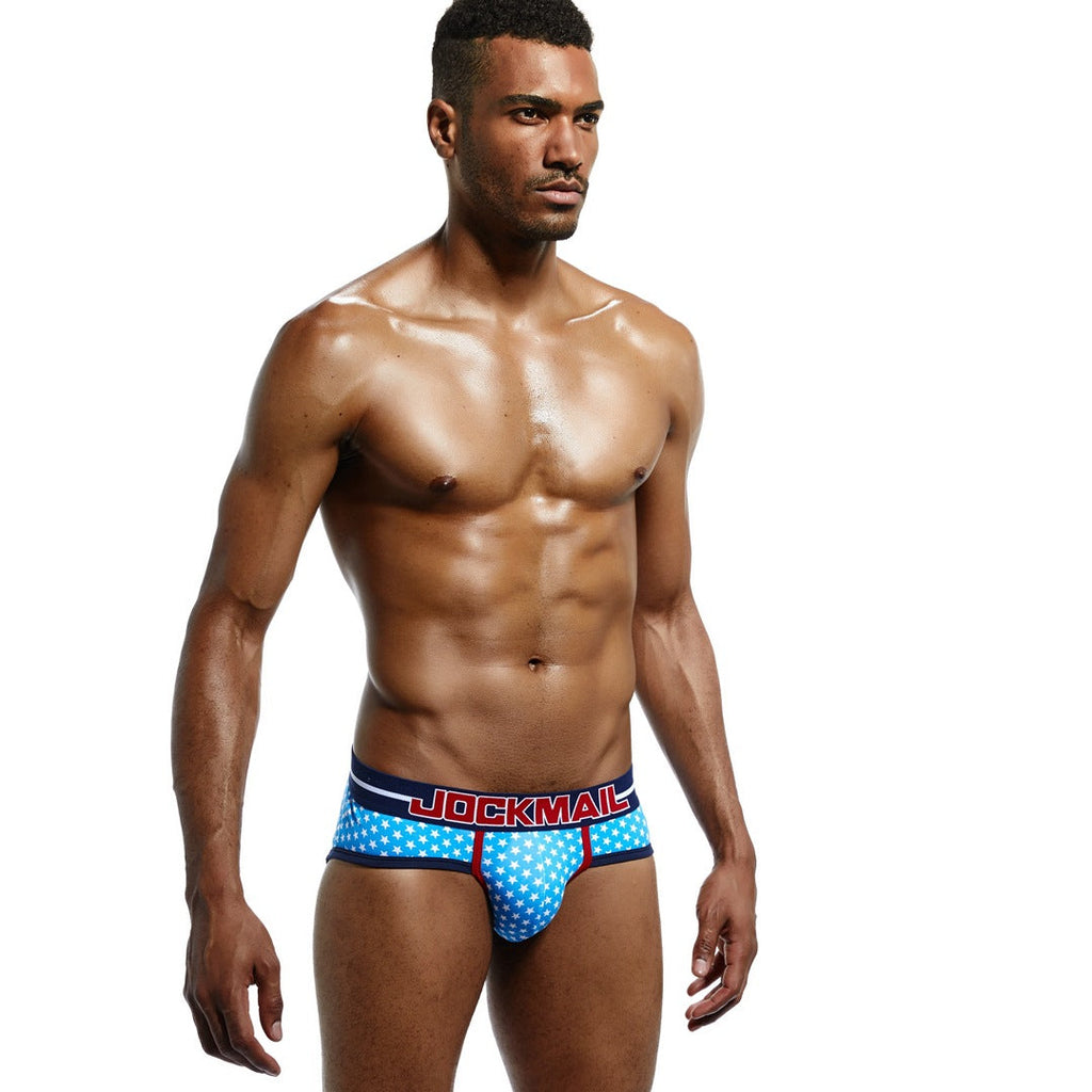 JOCKMAIL Men's Cotton Sweat-absorbent Briefs