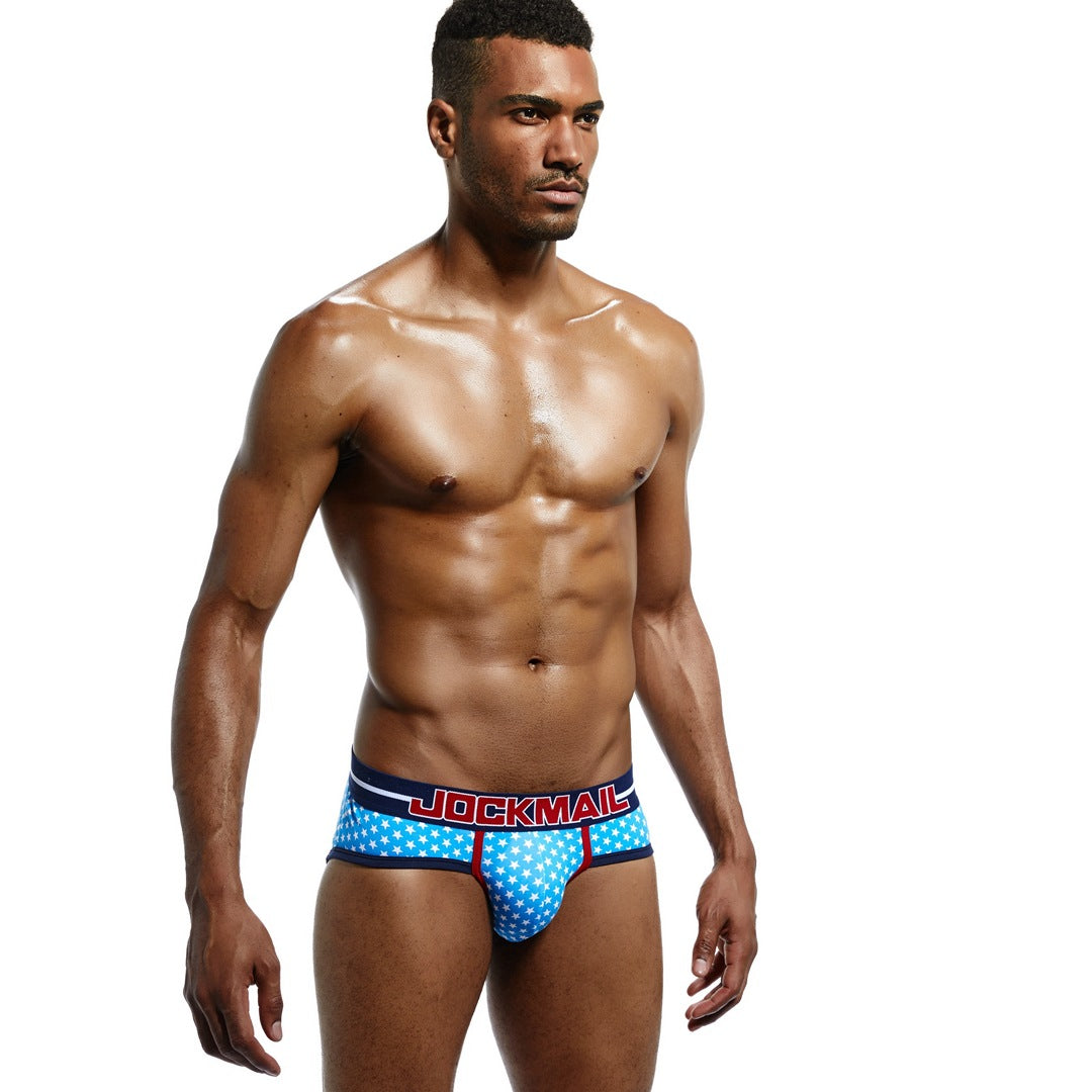 JOCKMAIL Men's Cotton Sweat-absorbent Briefs