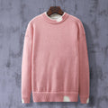 Oversized Round Neck Pullover Knit Bottoming Shirt