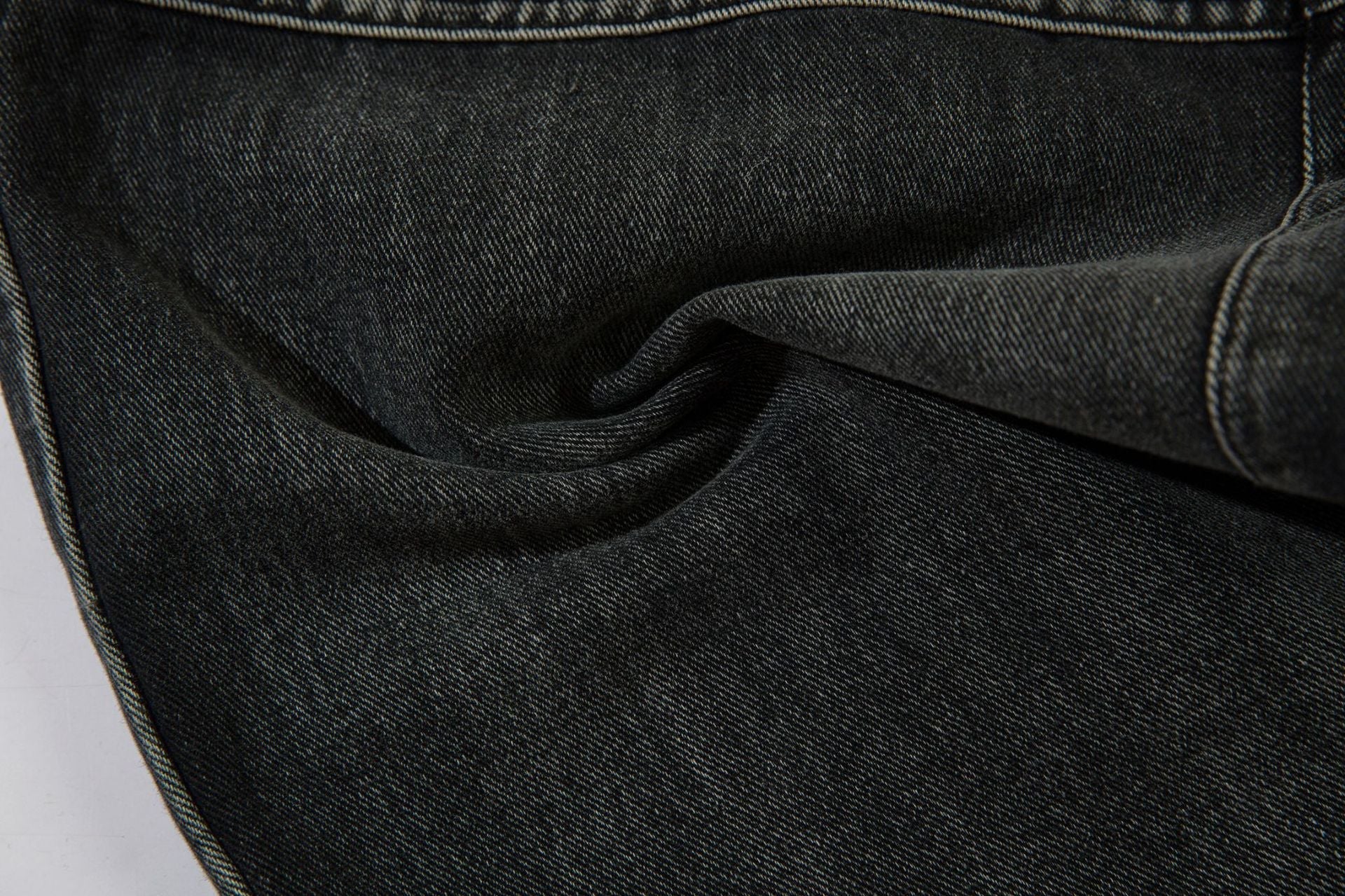 Men's Embroidery Loose-fitting Wide-leg Trousers